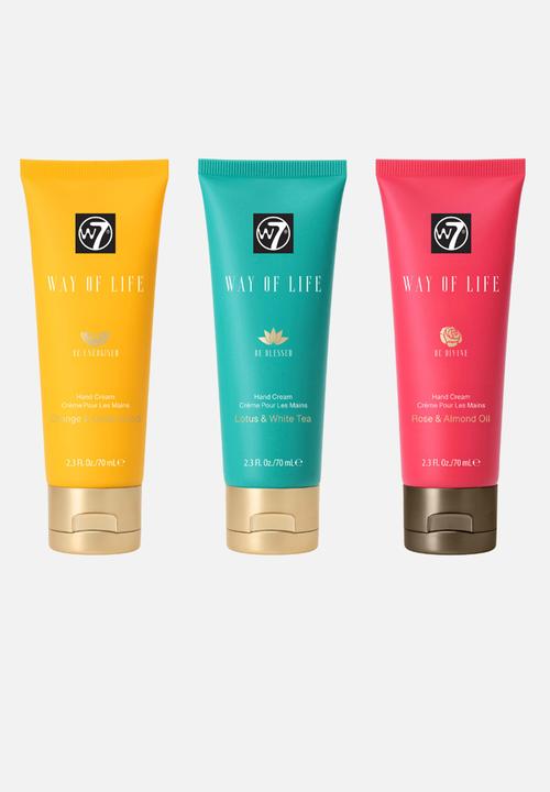 W7 Cosmetics - Way of Life Hand Cream 70ml - Be Energised/Orang&Ced