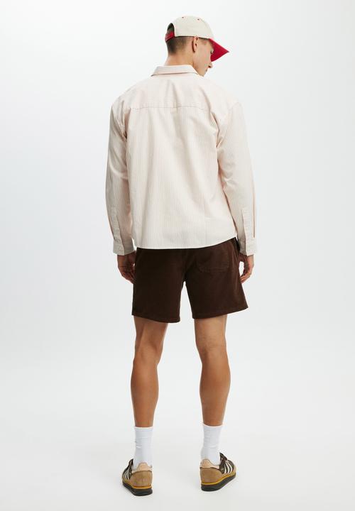 Cotton On - Easy Short - Chocolate Cord