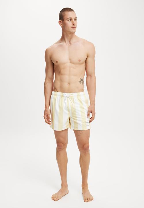 Cotton On - Stretch Swim Short - Yellow The Avenue Oasis