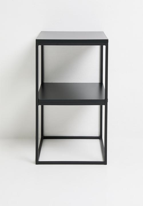 Native Decor - Slim Side Table - Black