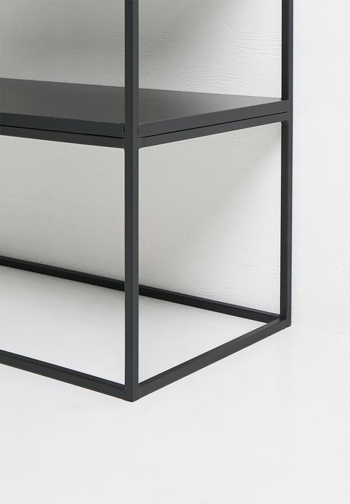 Native Decor - Slim Large Side Table - Black