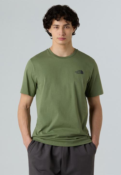 The North Face - Short sleeve mountain sketch tee - bark mist