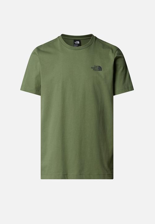The North Face - Short sleeve mountain sketch tee - bark mist