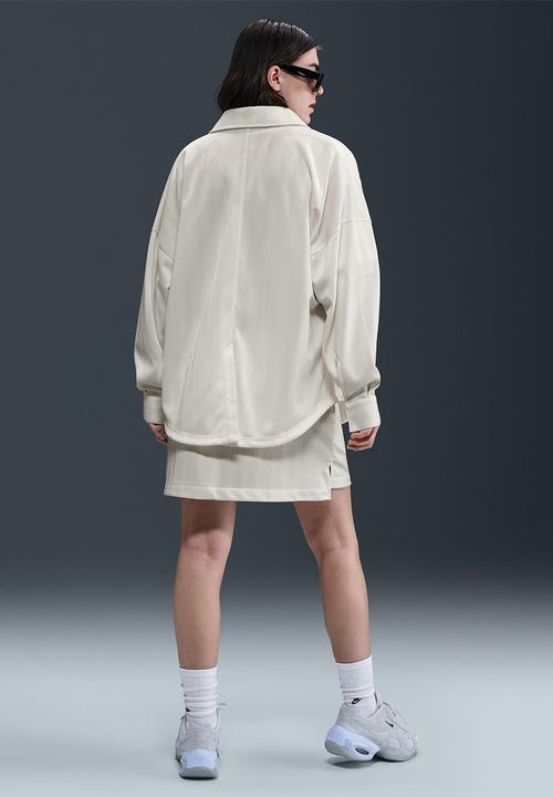 Nike - Oversized Jacquard Striped Button-Down Shirt