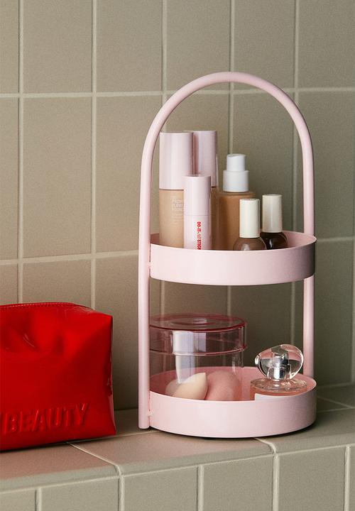 H&M - Two-tiered tray - light pink