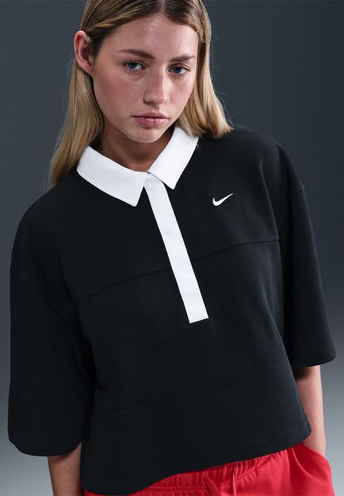 Nike - Oversized Short-Sleeve Polo Top