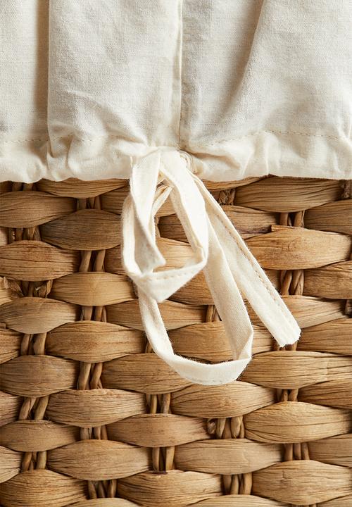 H&M - Straw laundry basket - beige