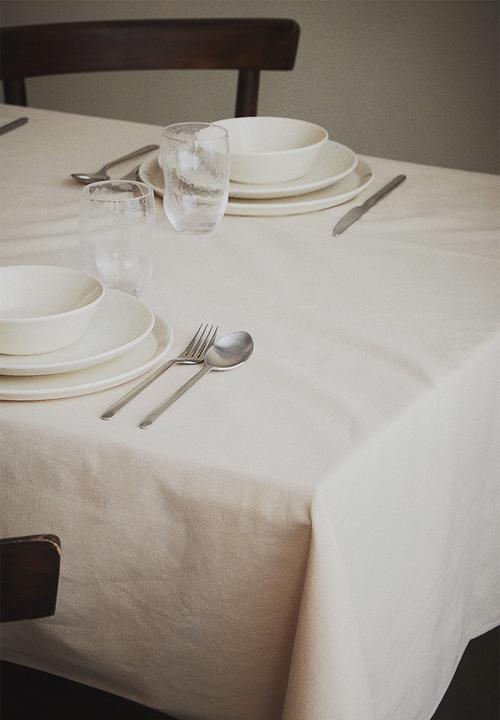 H&M - Water-repellent tablecloth - light beige