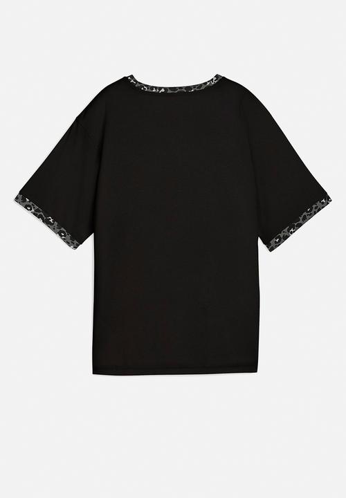 PUMA - ESS GRAPHIC Animal Relaxed Tee PUMA Blac