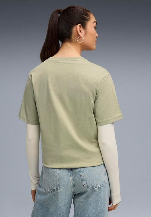 PUMA - Plus ESS Relaxed Tee W Lux Army