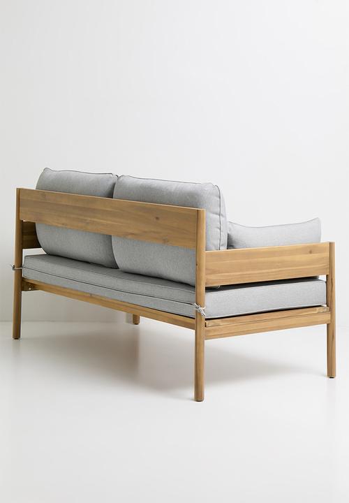 Sixth Floor - Squishy Outdoor 2.5 Seater Sofa - Natural