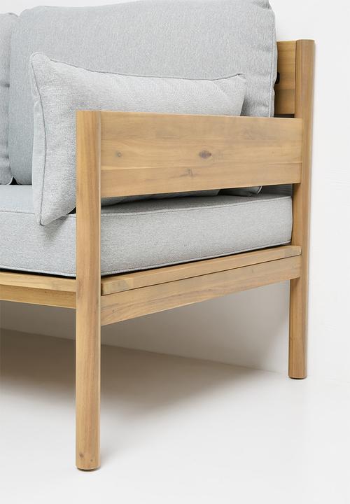 Sixth Floor - Squishy Outdoor 2.5 Seater Sofa - Natural