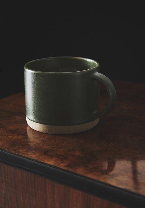 H&M - Reactive-glaze stoneware mug - green