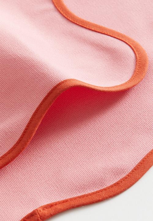 H&M - 2-Pack water-repellent place mats - pink/orange