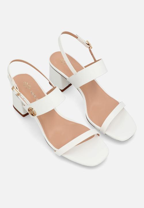 Nine West - Nacedia  heel - white