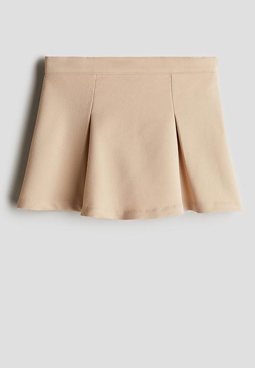 H&M - Pleated skirt - beige