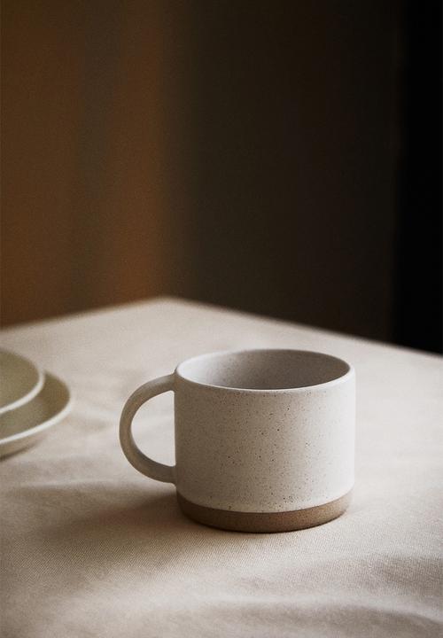 H&M - Reactive-glaze stoneware mug - white