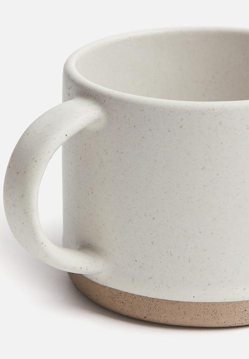 H&M - Reactive-glaze stoneware mug - white