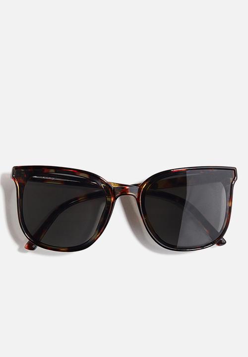 H&M - Sunglasses - brown tortoiseshell pattern