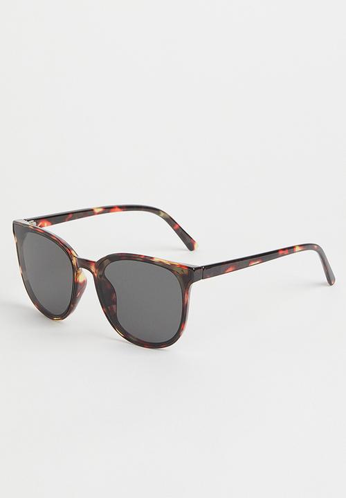 H&M - Sunglasses - brown tortoiseshell pattern