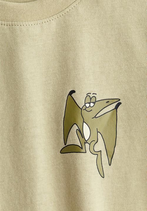 H&M - Printed t-shirt - dusty yellow