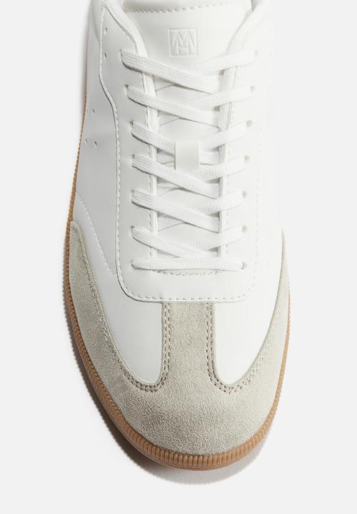 H&M - Trainers - white & beige