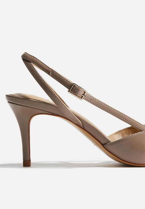 H&M - Pointed slingback court shoes - beige 