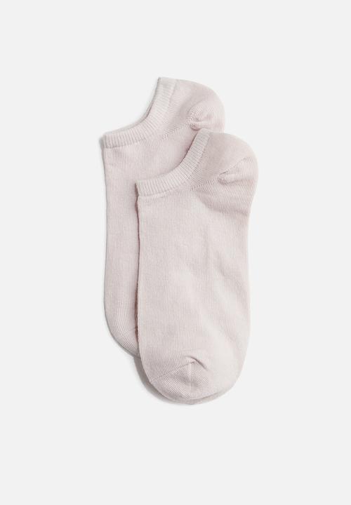 H&M - 7-pack trainer socks - powder pink/dark dusty pink 