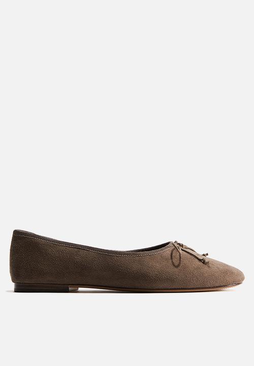 H&M - Ballet pumps - dark beige