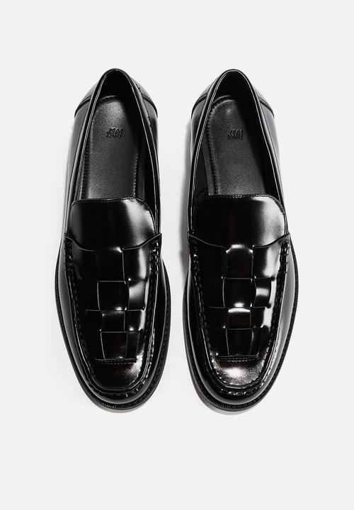 H&M - Braided loafers - black