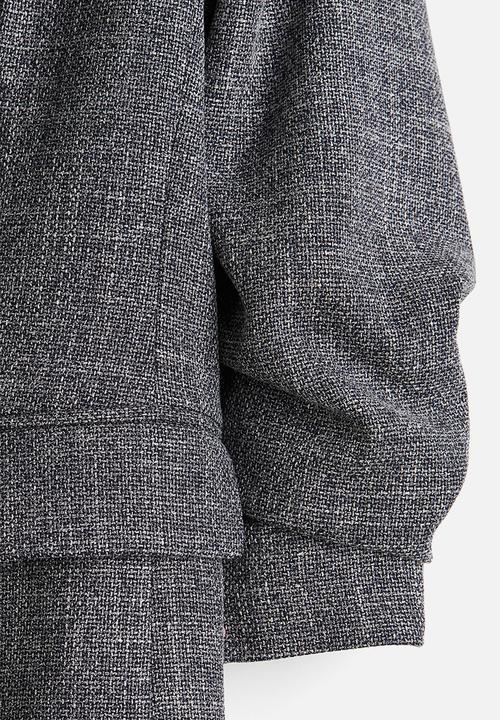 H&M - Gathered-sleeve blazer - blue