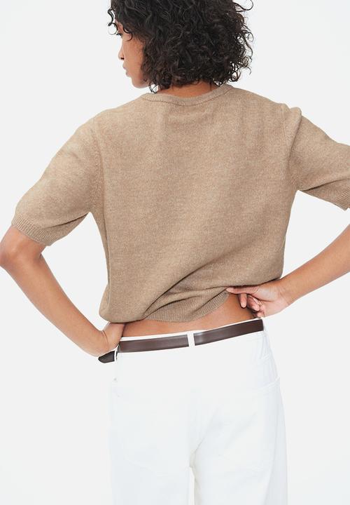 H&M - Fine-knit jumper - beige