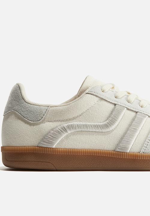 H&M - Trainers - cream & light grey