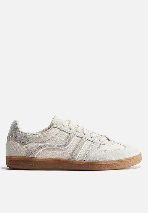 H&M - Trainers - cream & light grey