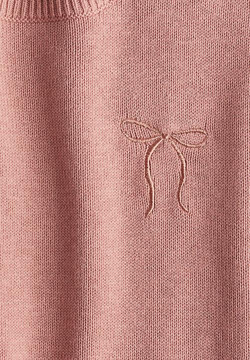 H&M - Knitted top - dusty pink