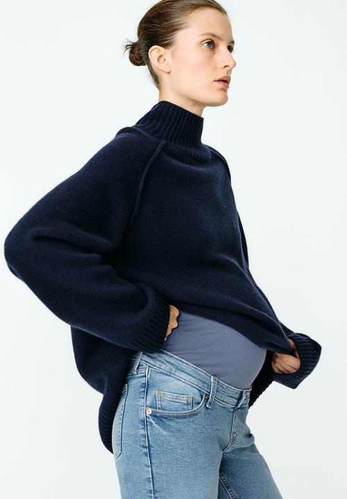H&M - Mama slim ankle jeans - denim blue