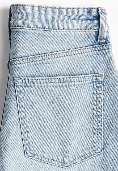 H&M - Wide jeans - light denim blue