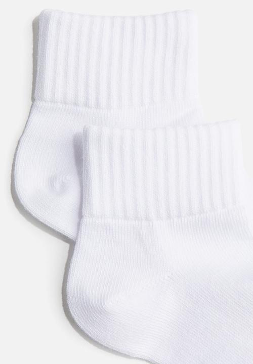 H&M - 3-pack sports socks with drymove™ - white