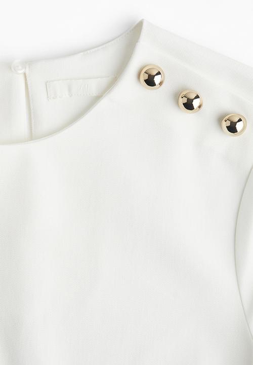 H&M - A-line dress - white