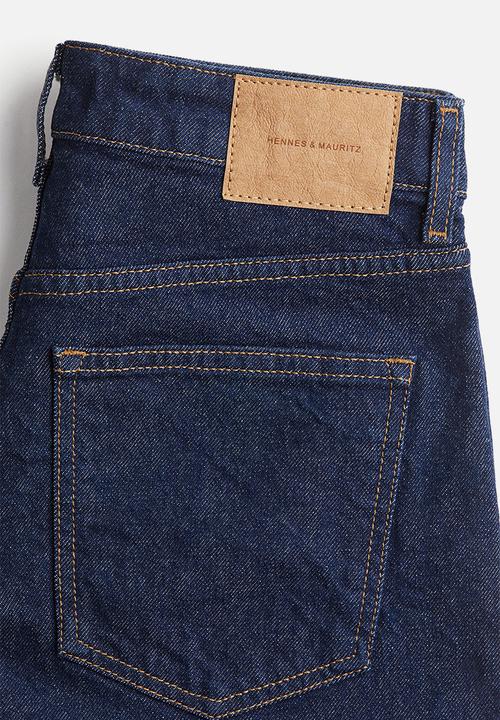 H&M - Denim shorts - dark denim blue
