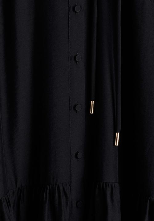 H&M - Tie-belt dress - black