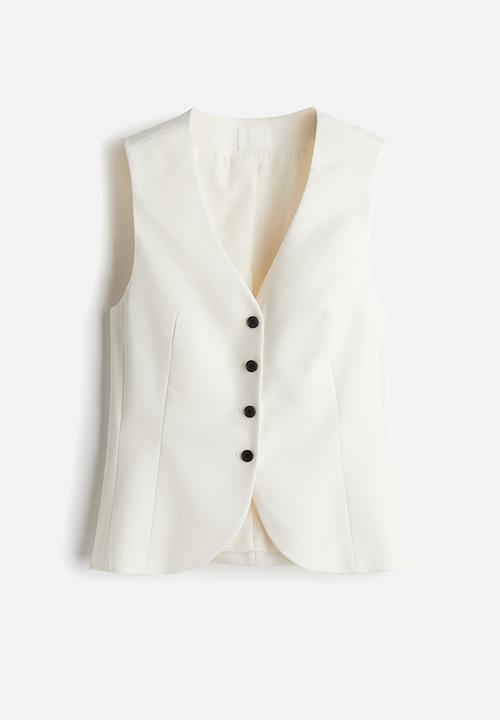 H&M - Suit waistcoat - cream