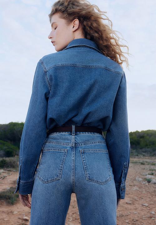 H&M - Denim shirt - denim blue