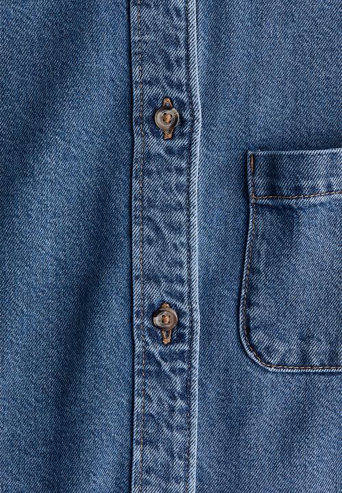 H&M - Denim shirt - denim blue