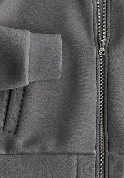 H&M - Scuba bomber jacket - dark grey