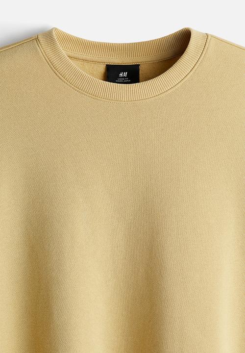 H&M - Loose fit sweatshirt - yellow