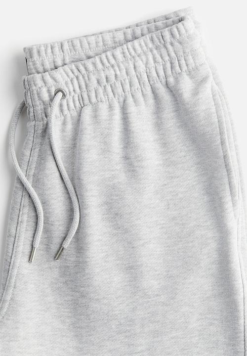 H&M - Regular fit sweatpants - light  grey marl