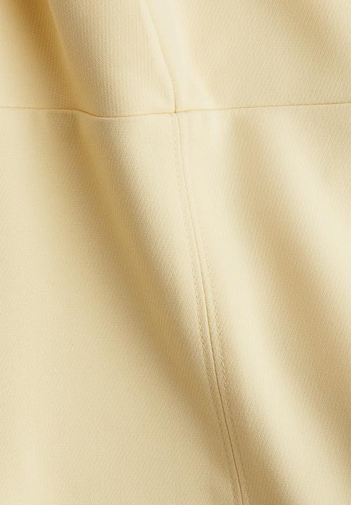 H&M - Tapered-waist vest top - light yellow
