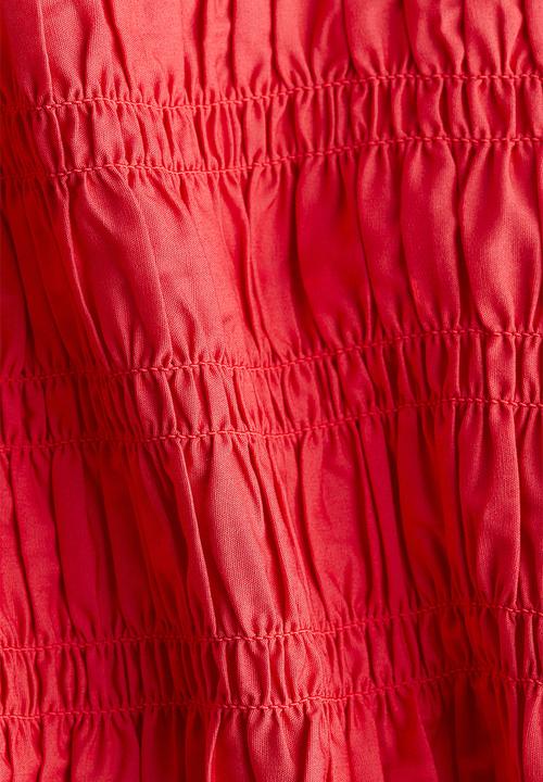 H&M - Smocked strappy top - red