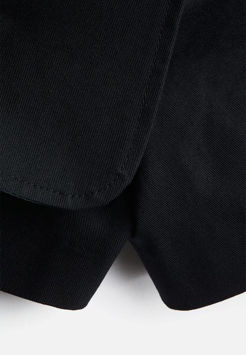 H&M - Tie-belt dress - black